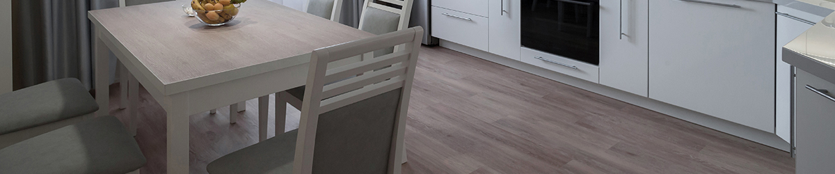 Image of kitchen, with dining table and laminate flooring2